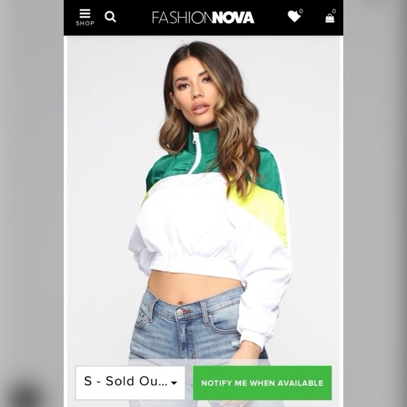 FASHION NOVA Windbreaker - Picture 4 of 9